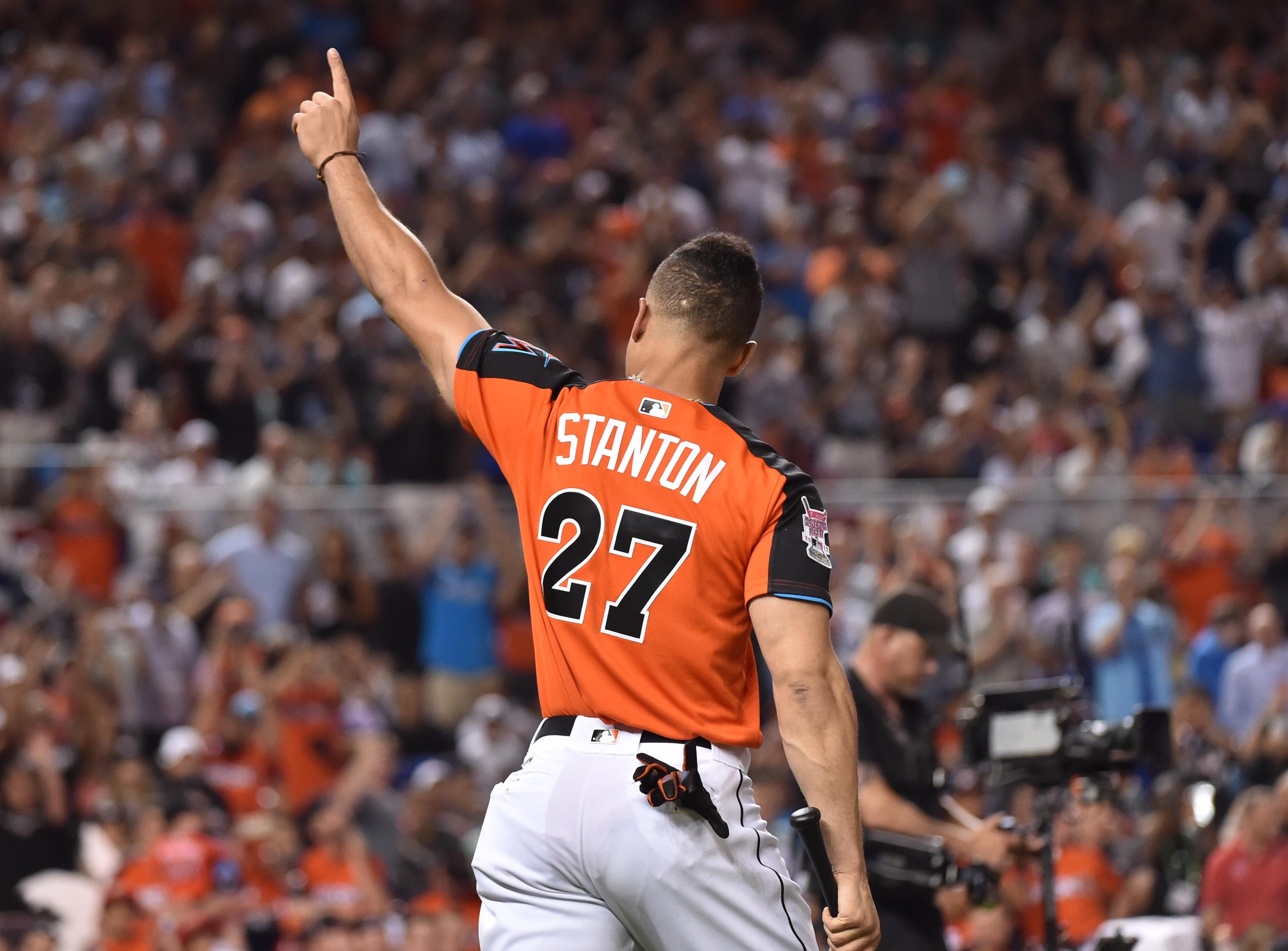 giancarlo stanton jersey 2018